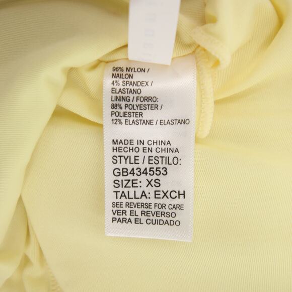 Gianni Bini x Jess Southern Plaid One Piece Swimsuit Scoop Neck Ruffle XS NWT - Picture 10 of 12